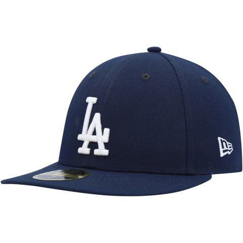 Men's Los Angeles Dodgers New Era Black Flutter 59FIFTY Fitted Hat