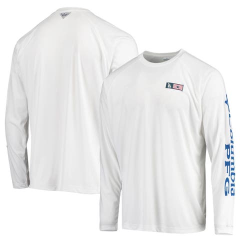 Columbia, Shirts, White Houston Astros Columbia Button Down Shirt