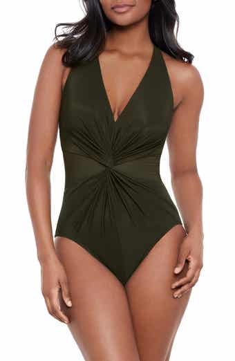 Maui Halter Support Bikini Top - Leopard, Fashion Nova, Swimwear