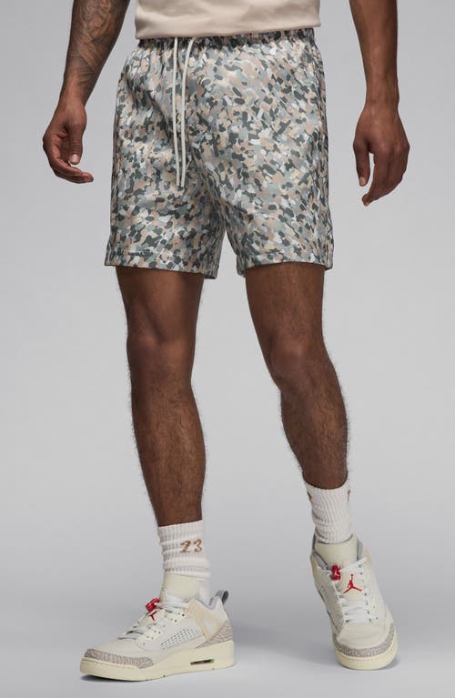 Shop Jordan Poolside Twill Shorts In Sail/sail