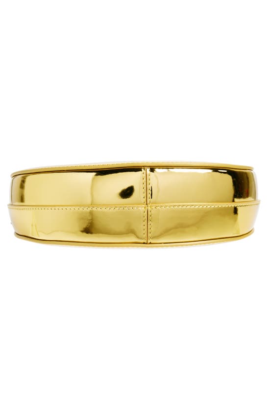 Coperni Metallic Swipe Bag In Gold
