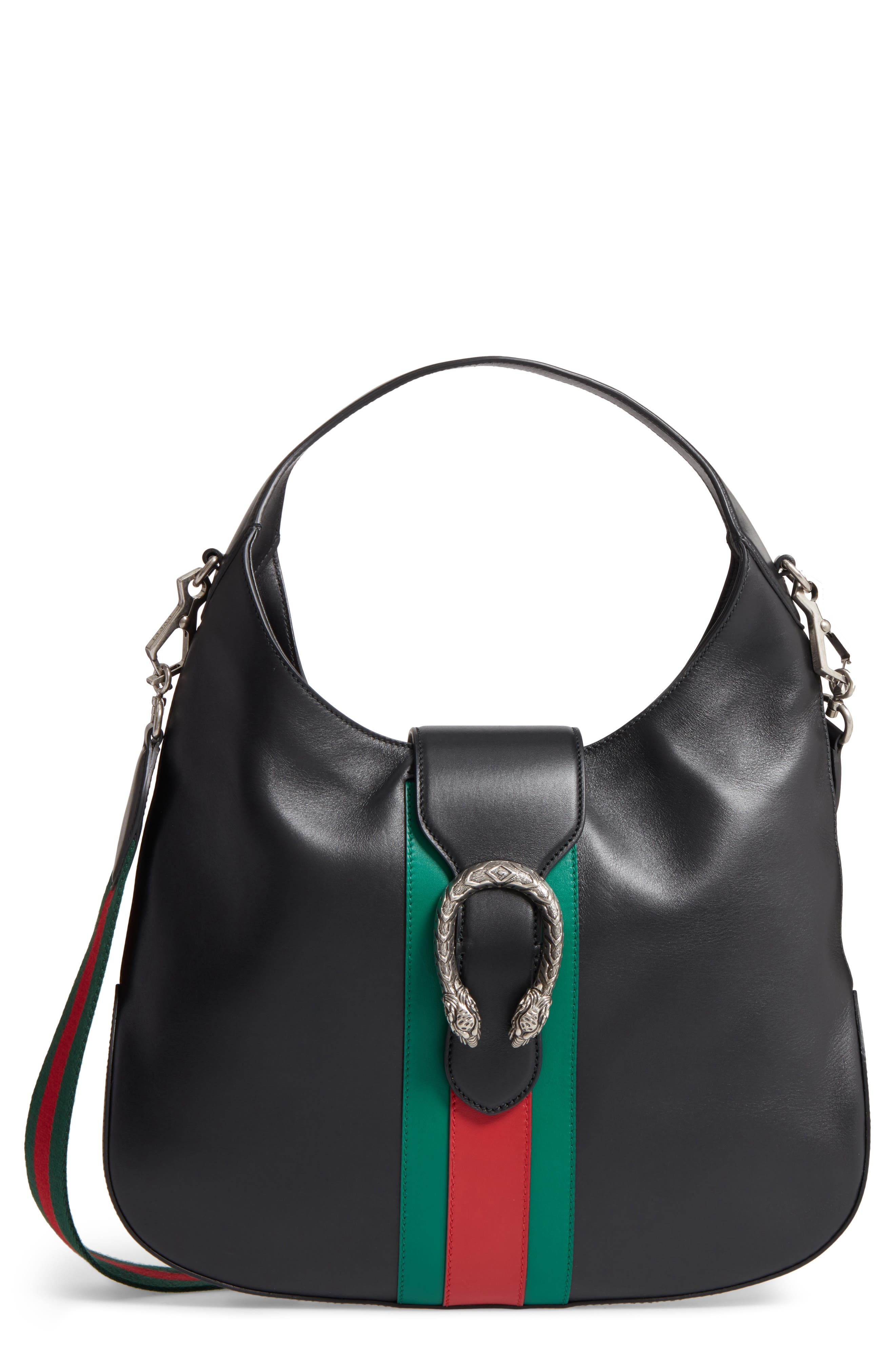 Gucci Dionysus Medium Leather Hobo Bag 