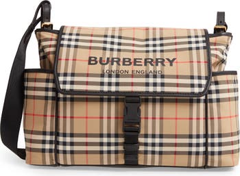 Burberry Nylon Padded Diaper Bag - Neutrals - BUR366788