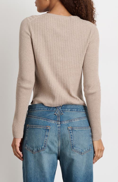 Shop Alex Mill Rib Cardigan In Pumice