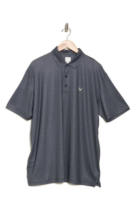 Short Sleeve Allover Print Polo