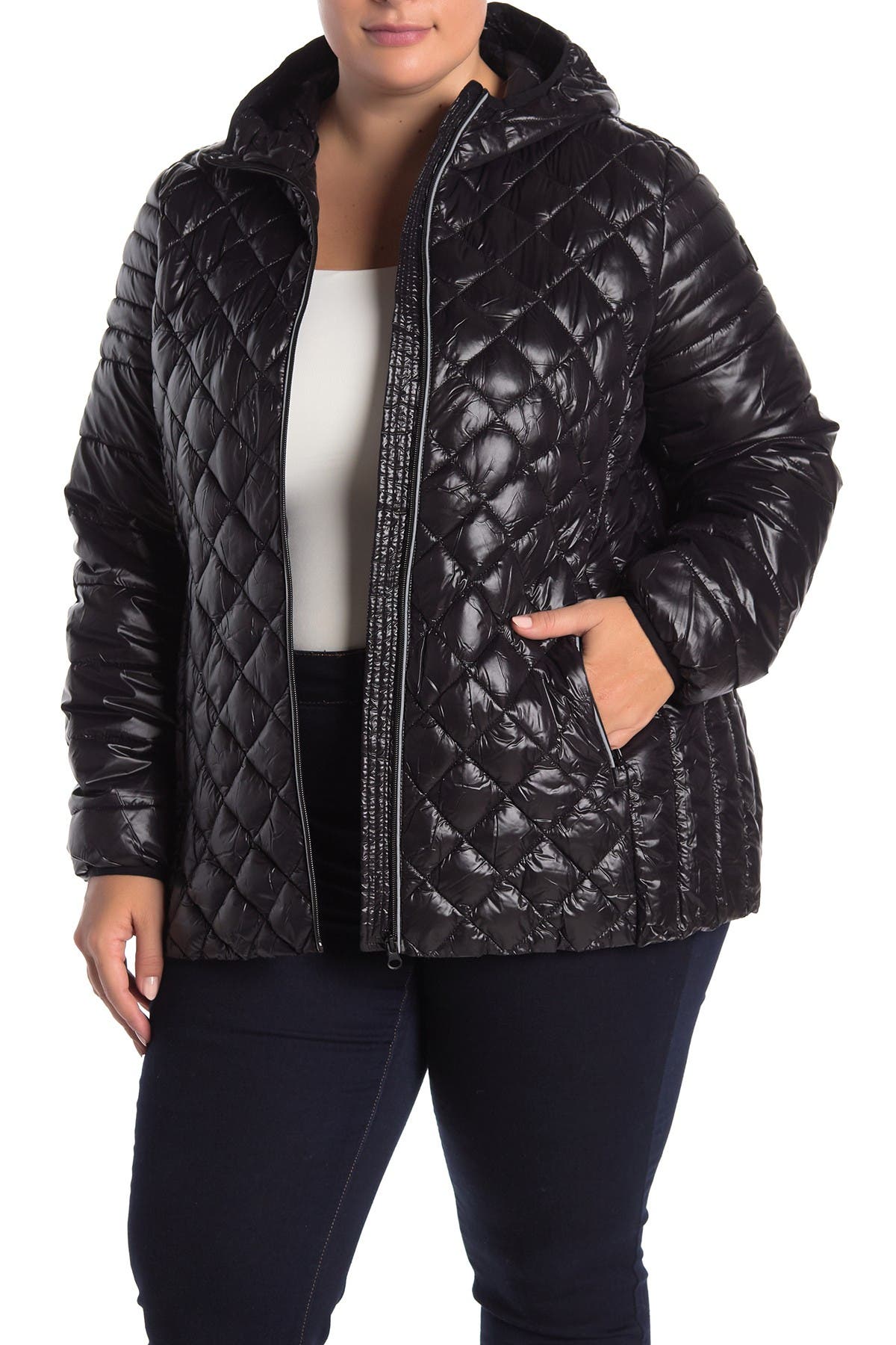 plus size lightweight black jacket