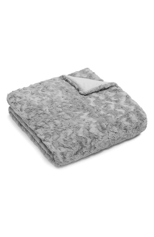 UGG(R) Adalee Faux Fur Comforter & Sham Set in Seal
