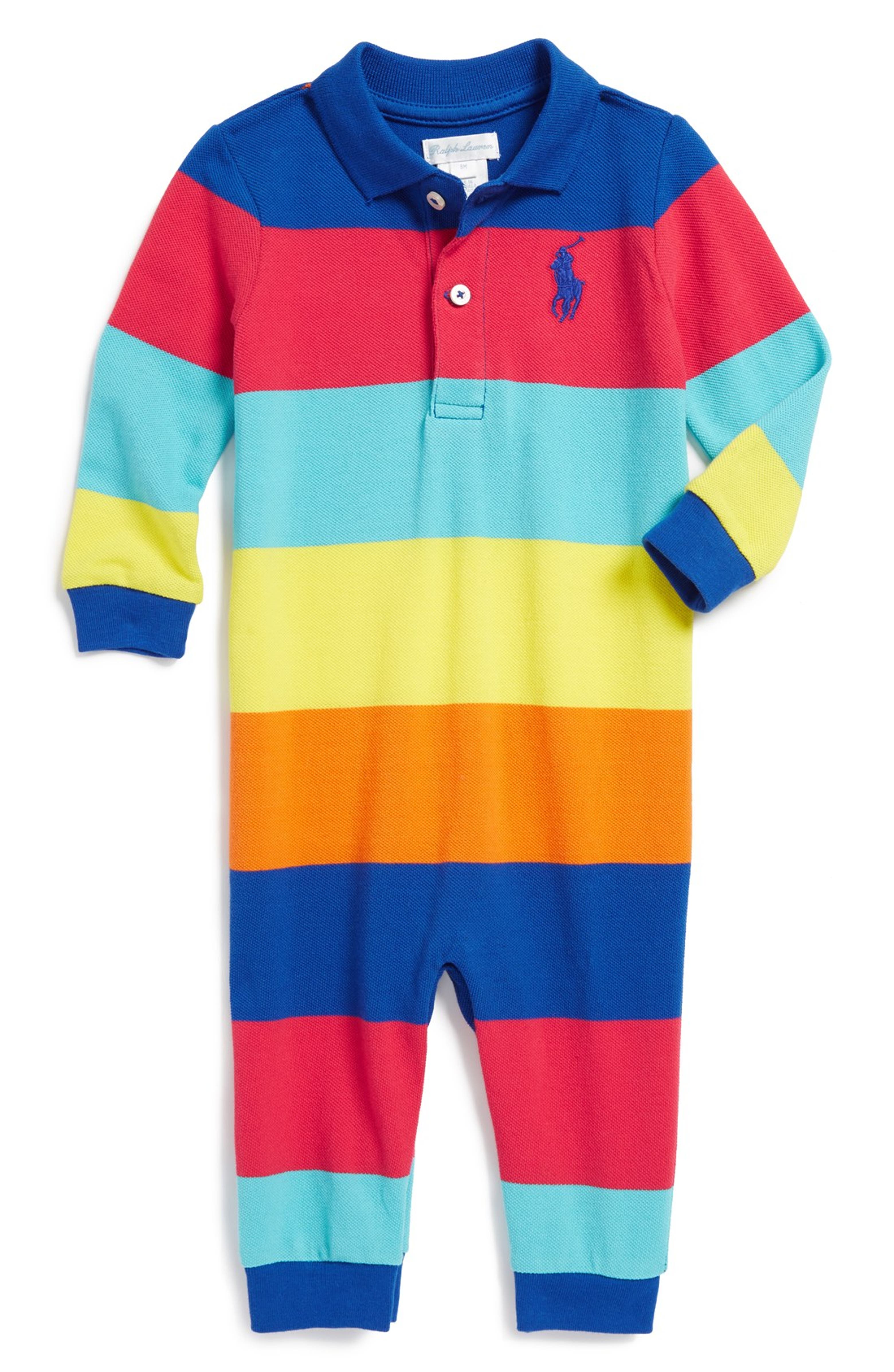 Baby boy ralph lauren romper Clearance