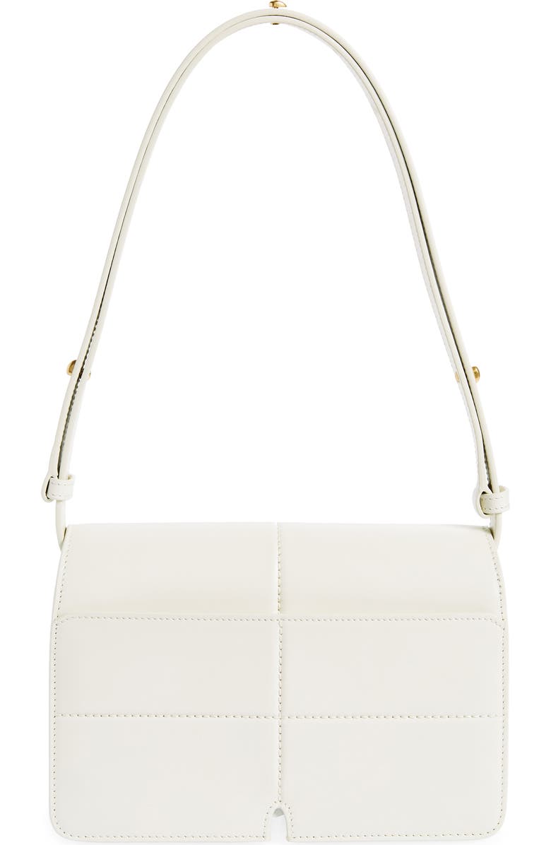 Burberry Snip Leather Crossbody Bag, Alternate, color, Almond