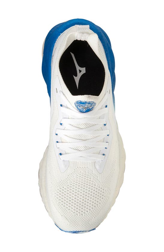 Shop Mizuno Wave Neo Ultra Running Shoe In Undyed White-black