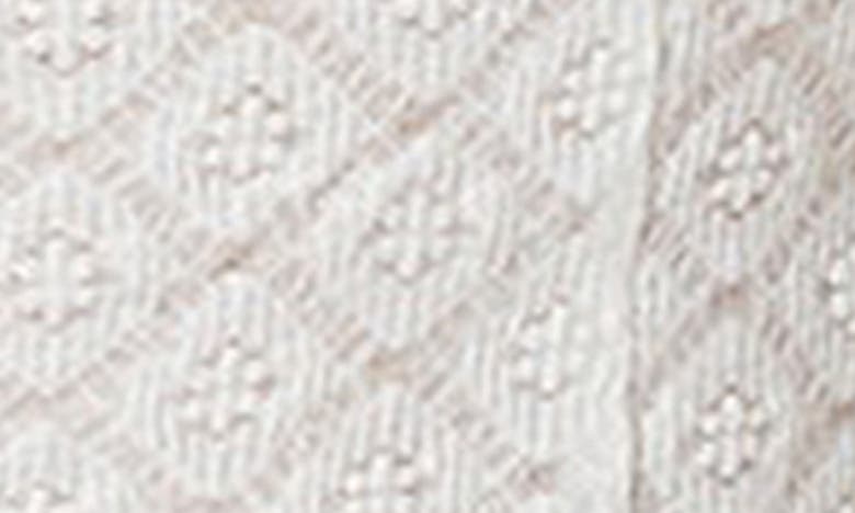 Edikted Textured Tie Front Lace Camisole In White