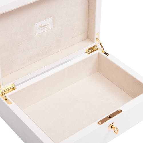 Rapport London Tuxedo Memory Box In White