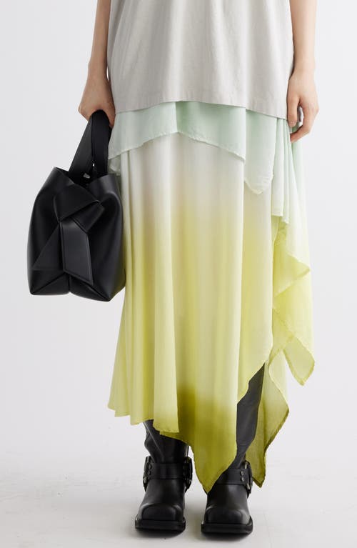 Acne Studios Musubi Leather Tote In Black