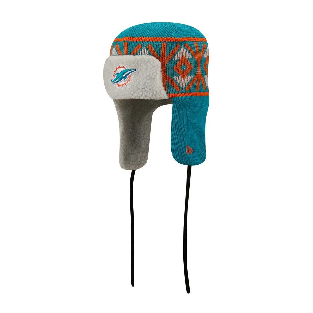 KTZ Miami Dolphins Nfl Black White Bucket Hat