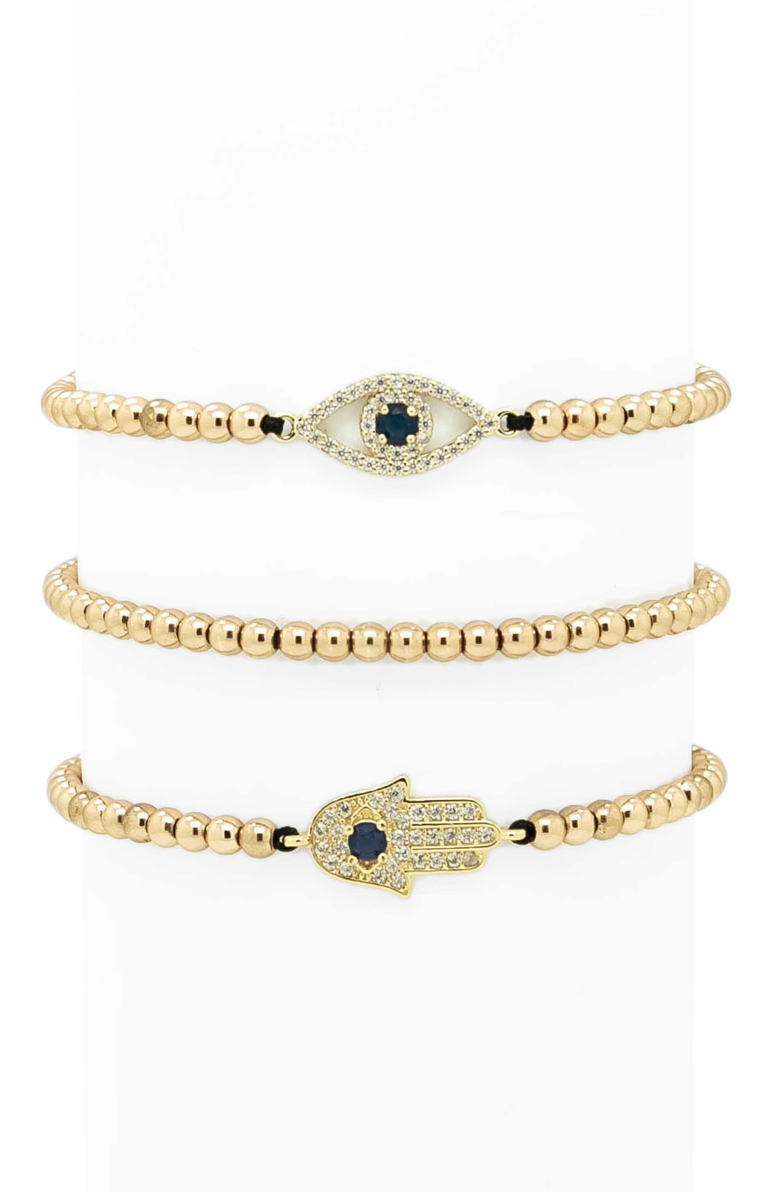 eye candy la evil eye bracelet