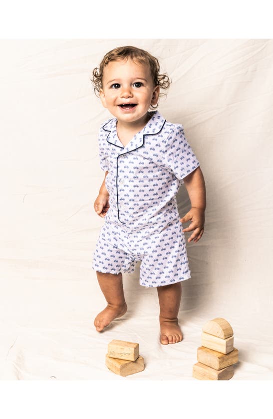 Petite Plume Baby's ​Par Avion Summer Romper - White - Size 12 Months