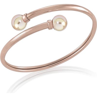 Majorica Simulated Pearl Wraparound Bangle