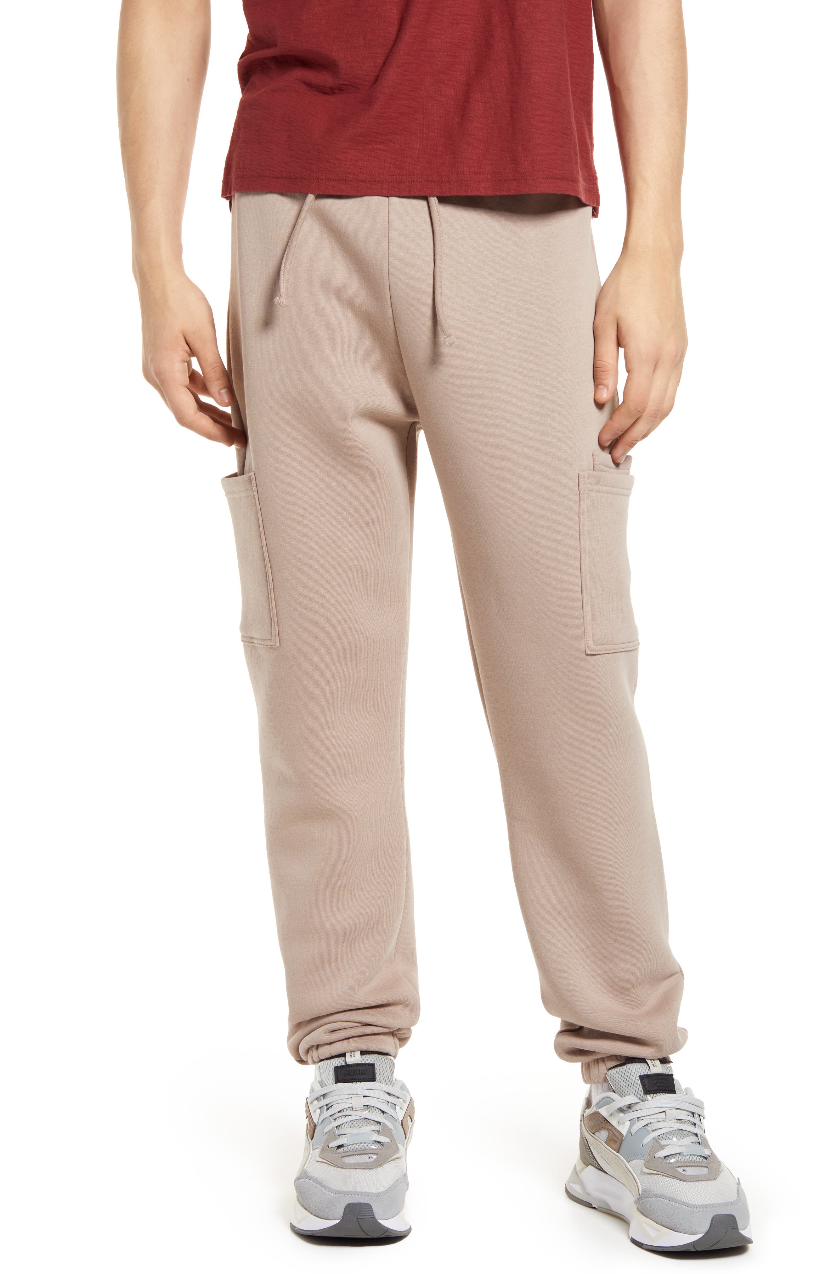 tan sweat suit mens