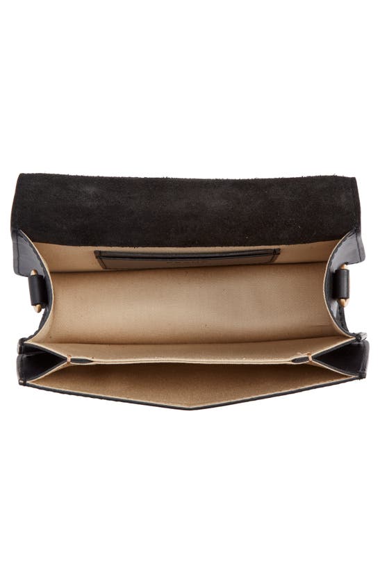 FRAME LE SIGNATURE SMALL LEATHER CROSSBODY BAG