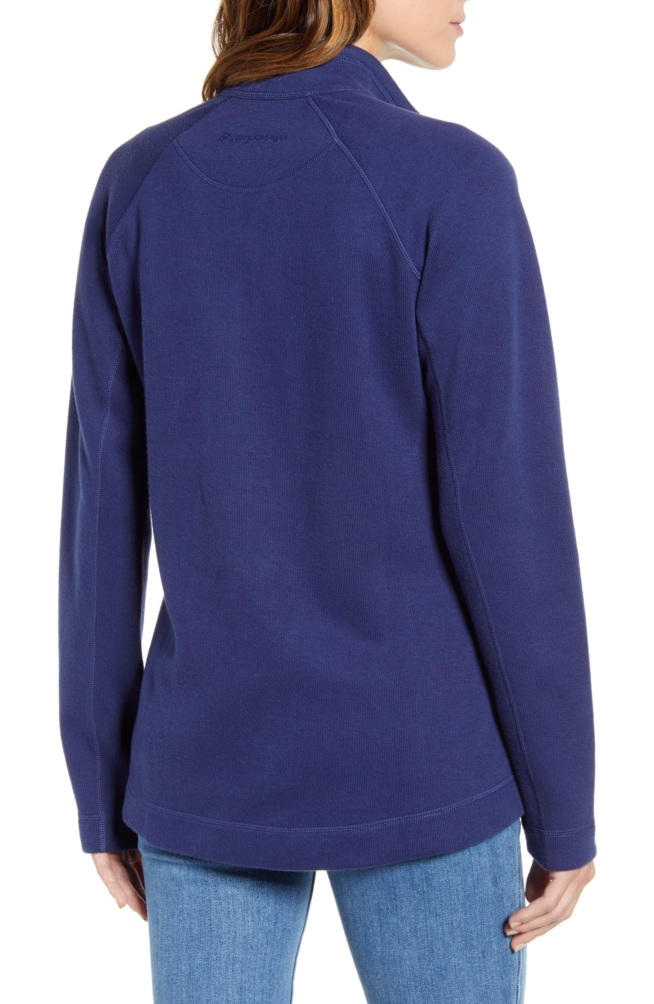 tommy bahama aruba half zip sweatshirt