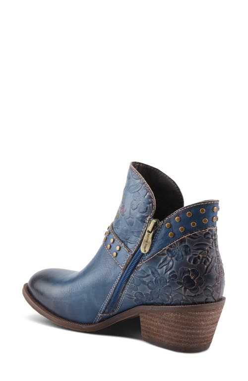 L'artiste By Spring Step Daintylady Bootie In Blue Multi