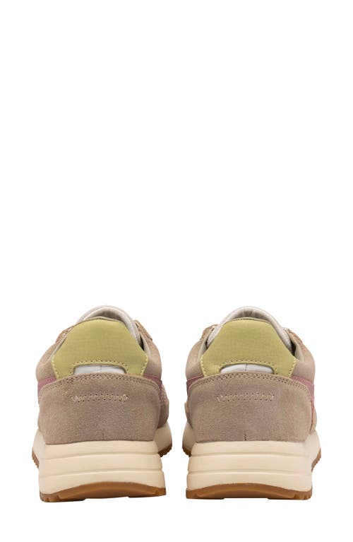 Gola Chicago Sneaker In Off White/grey/dusty Rose