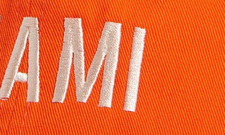 Shop American Needle Miami Baseball Cap In Reef Orange