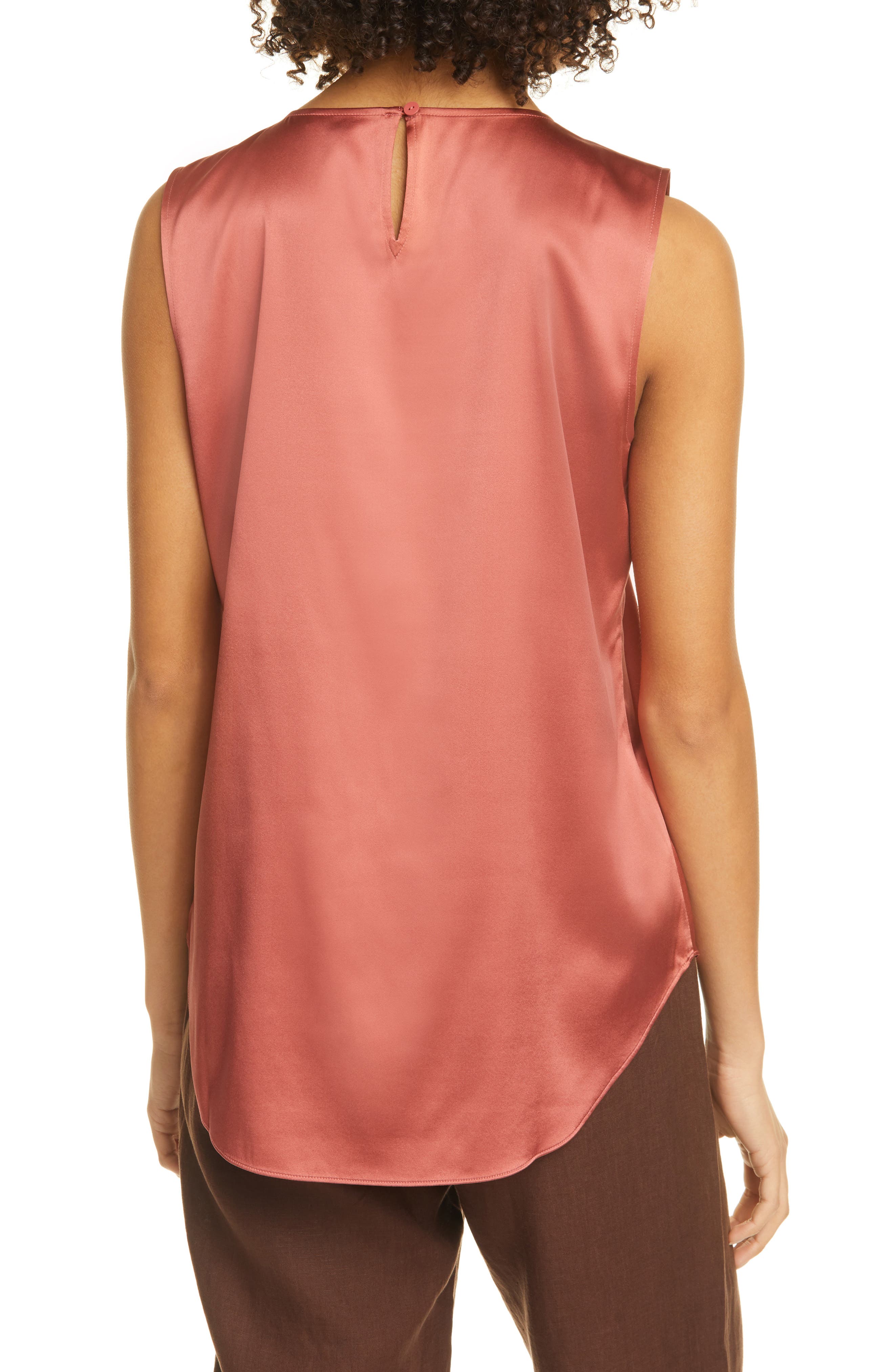 eileen fisher stretch silk camisole