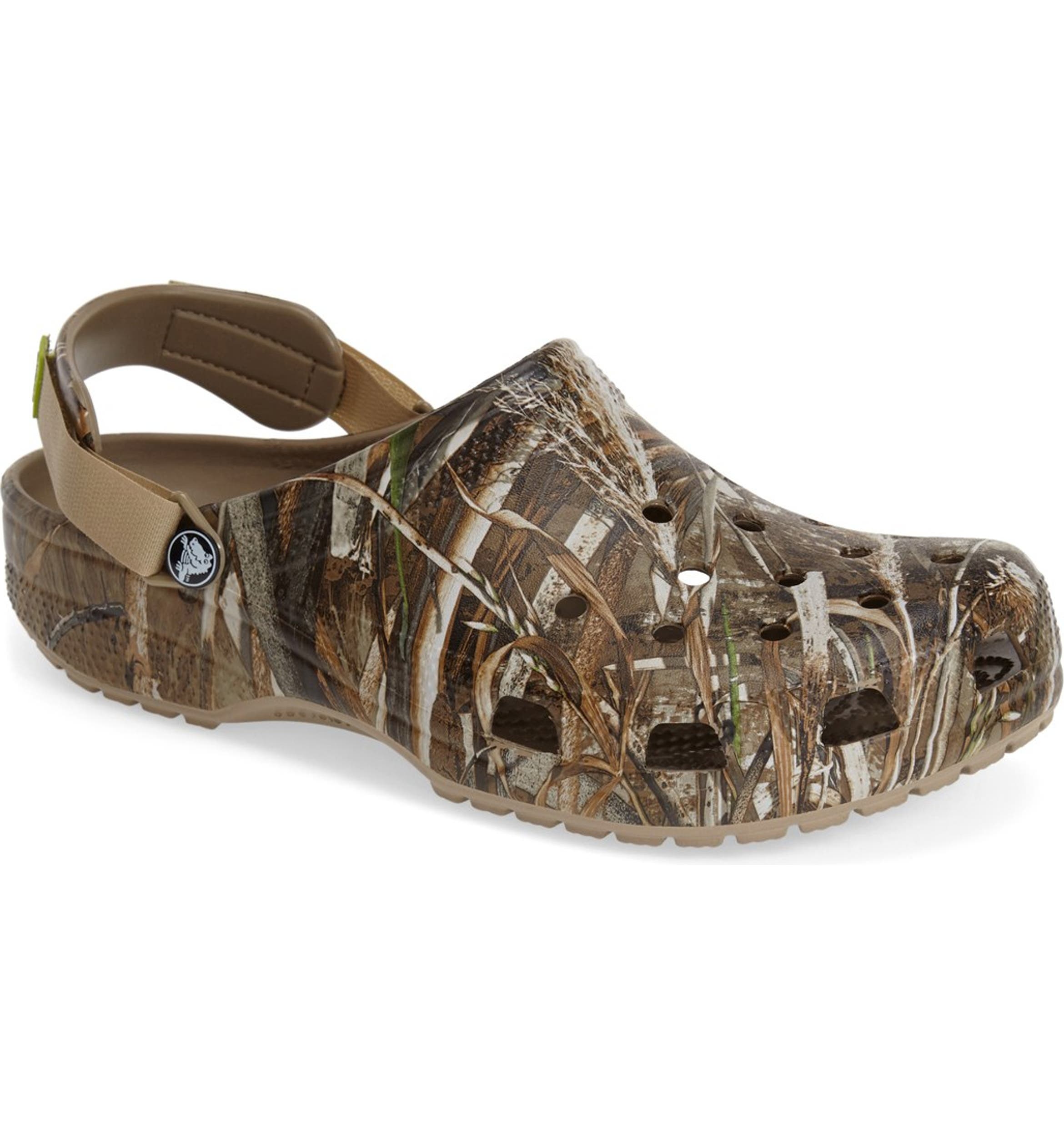 CROCS™ 'Classic Realtree™' Camo Clog Slip-On (Men) | Nordstrom