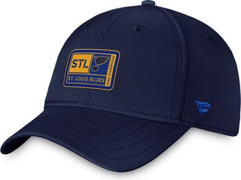 St. Louis Blues Fanatics Branded Fundamental Flex Hat - Navy