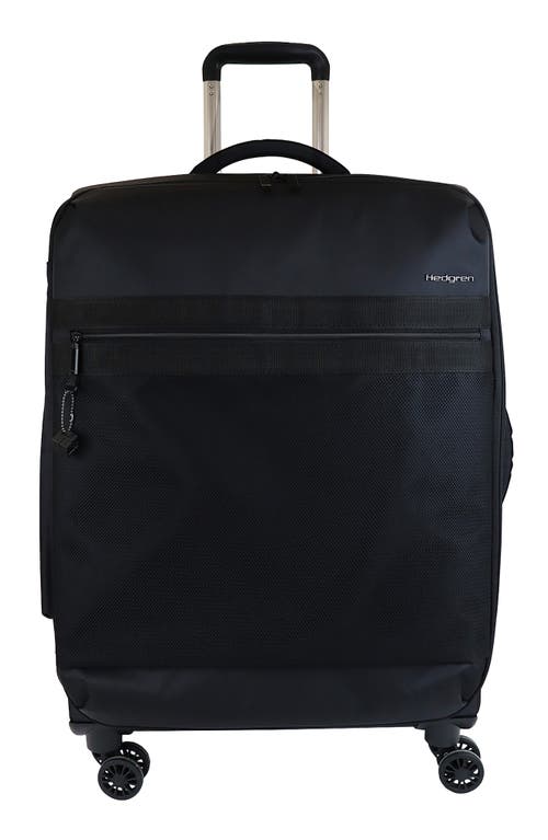 Hedgren Adventurer 24-Inch Spinner Suitcase in Black