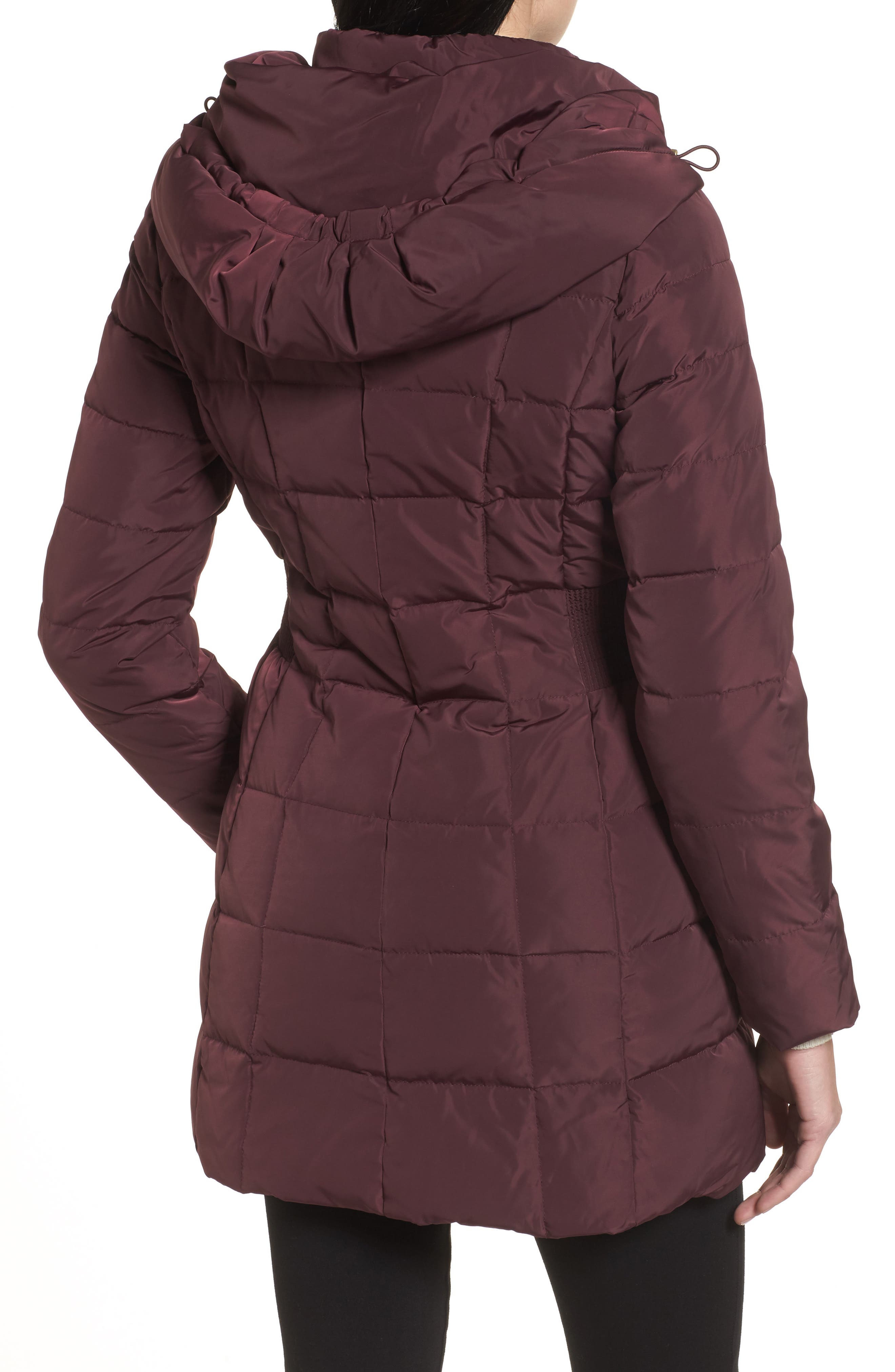 cole haan signature hooded down puffer coat