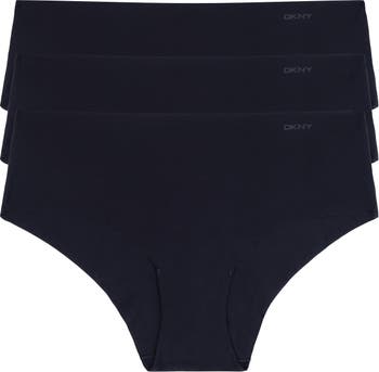 DKNY Litewear Cut Anywhere Assorted 3-Pack Hipster Briefs