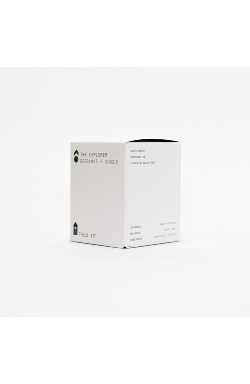 Field Kit The Explorer Candle In Black