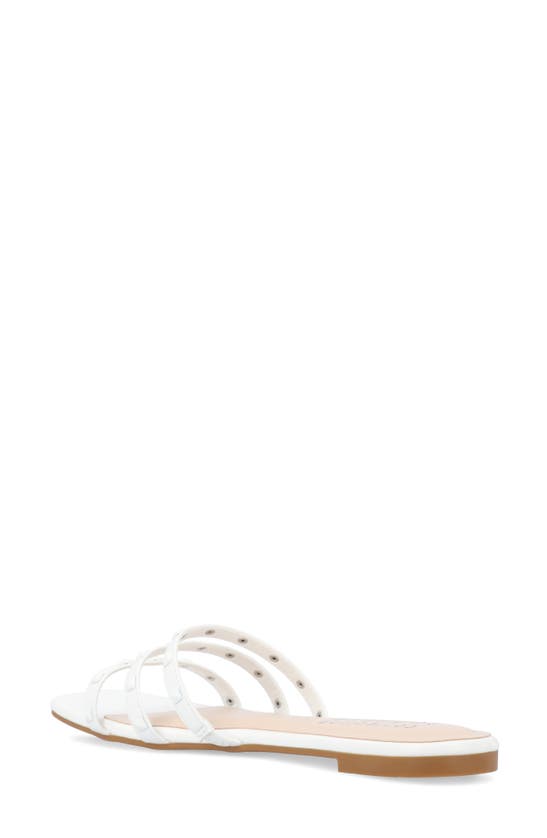 Journee Collection Tru Comfort™ Camarie Sandal In White