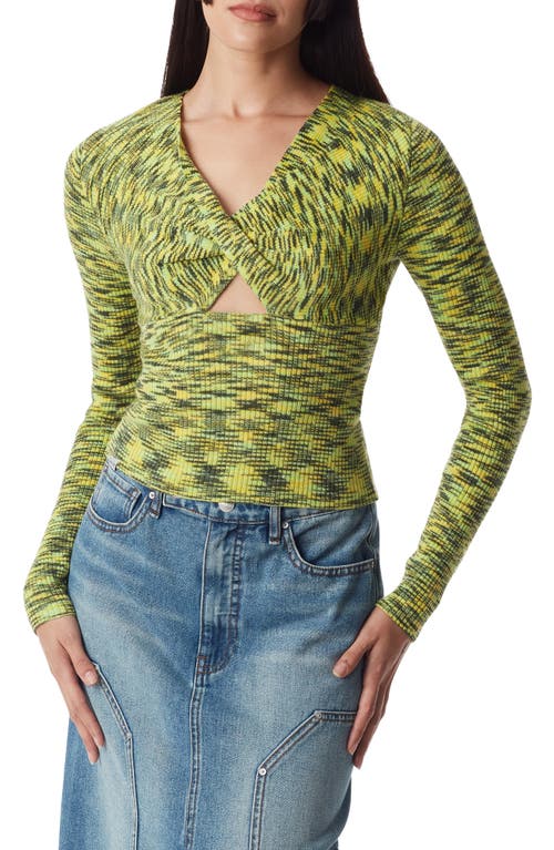 Circus NY by Sam Edelman Twisted Front Long Sleeve Knit Top at Nordstrom,