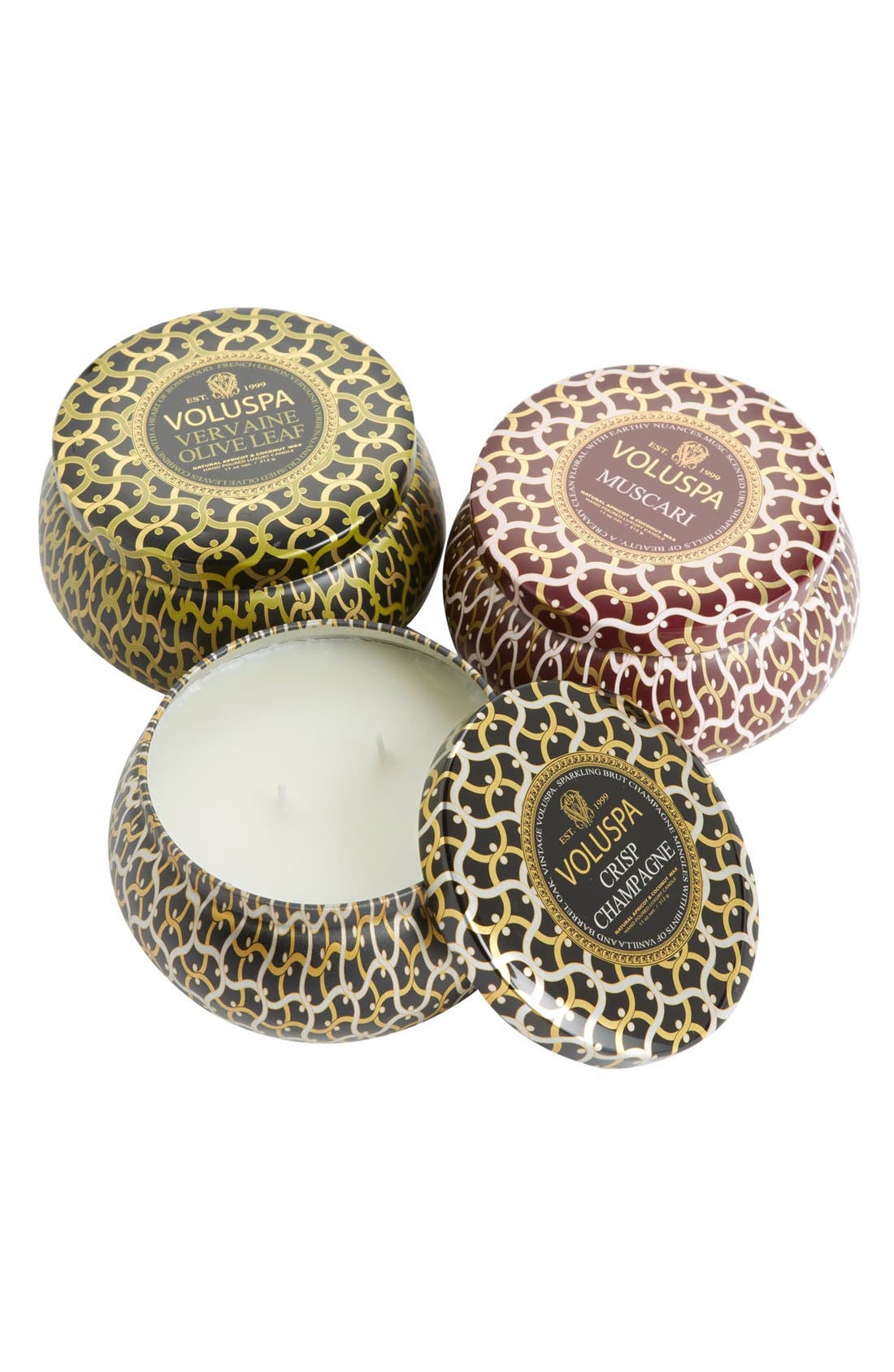 Voluspa TwoWick Tin Candle Trio (48 Value) Nordstrom