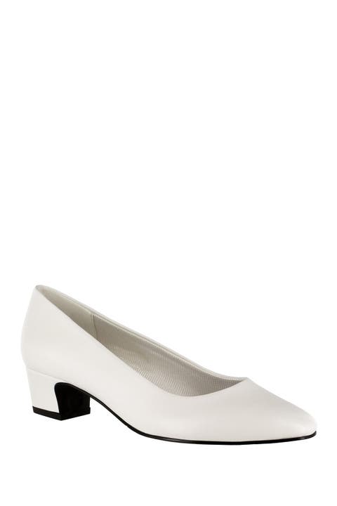 white kitten heels new look