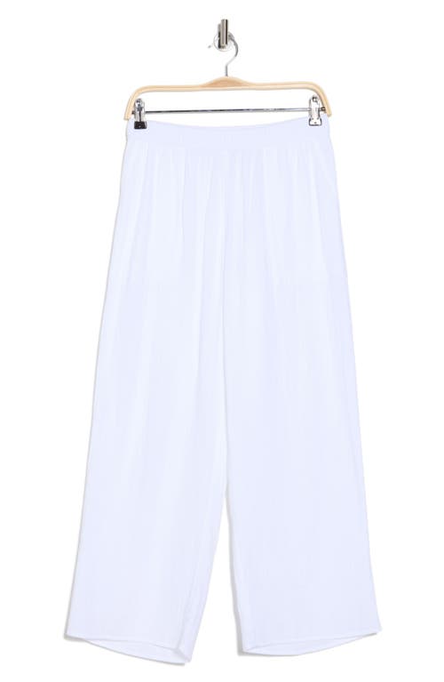 CASLON CASLON® COTTON GAUZE PULL-ON PANTS 