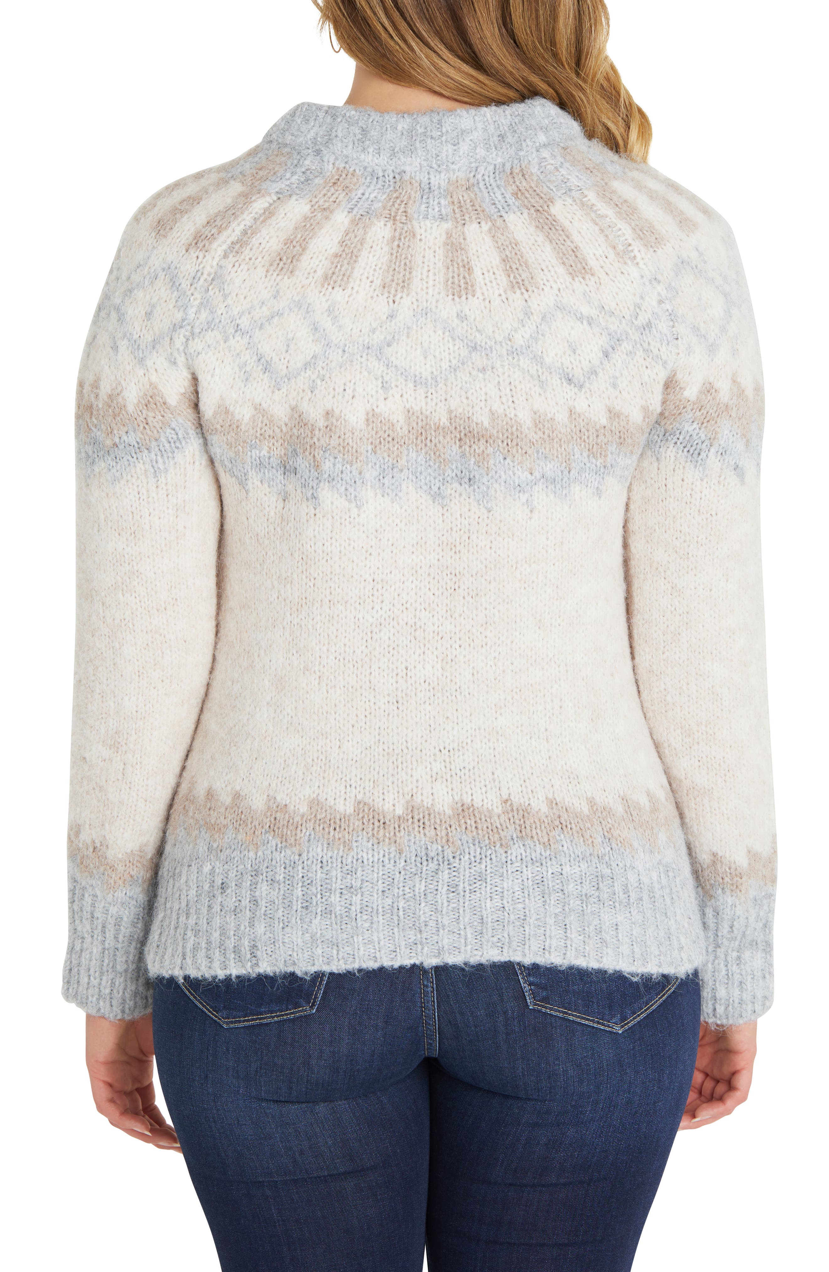 lou and grey fair isle sweater