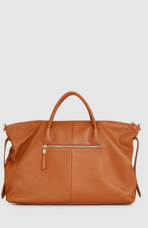 Shop Belle & Bloom Wild Heart Weekender Bag In Camel