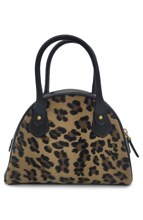 Shop Oryany Bestie Leather Tote In Leopard