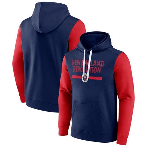 Men's Fanatics Branded Navy New England Revolution To Victory Pullover Hoodie