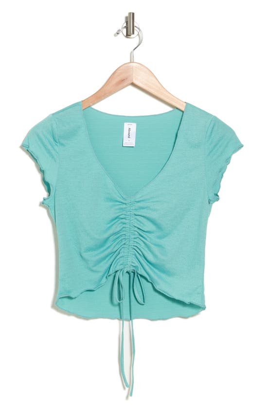 Abound Short Sleeve Cinch T-shirt In Teal Nile