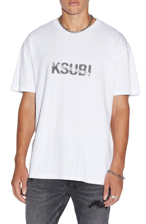 Ksubi No One Biggie Cotton Graphic T-Shirt White at Nordstrom,