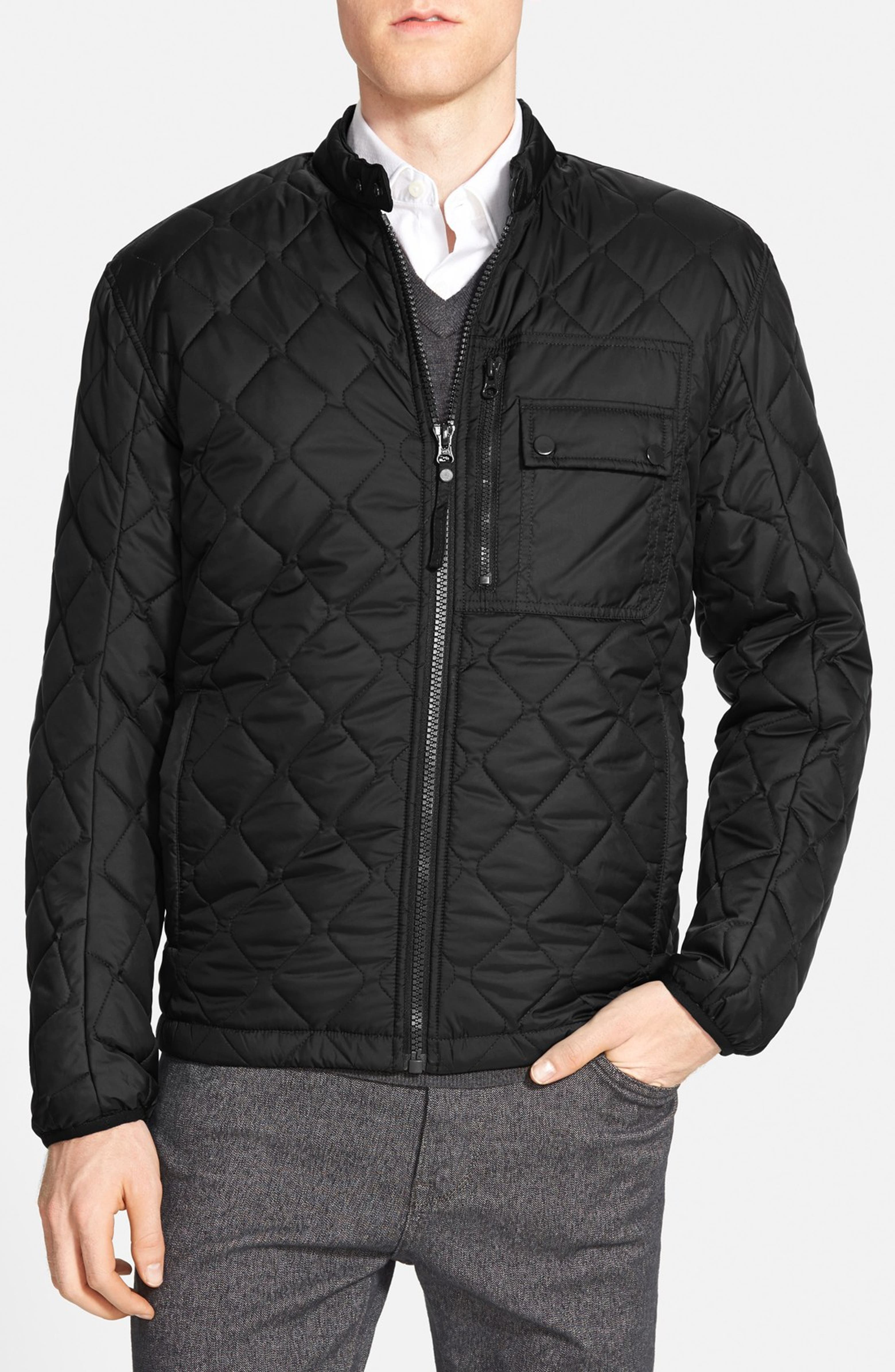 Marc New York by Andrew Marc 'Orchard' Quilted Jacket with Removable ...