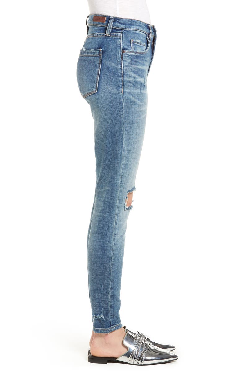 BLANKNYC Ripped Skinny Jeans, Alternate, color, 