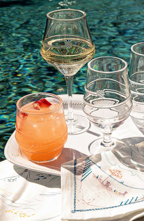 JULISKA JULISKA AMALIA ACRYLIC SET OF 4 WINE GLASSES