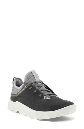 Ecco Mx Lace-up Sneaker In Steel/concrete
