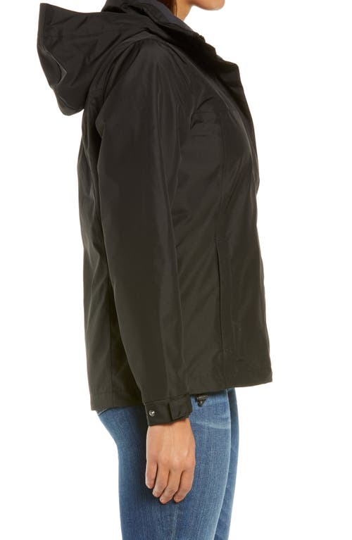 Shop Helly Hansen Aden Waterproof Jacket In Black